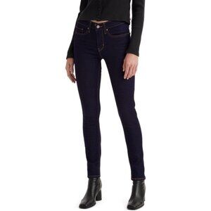 Shaping Skinny Jeans Cotton Polyester Elastane Mid Rise Zipper